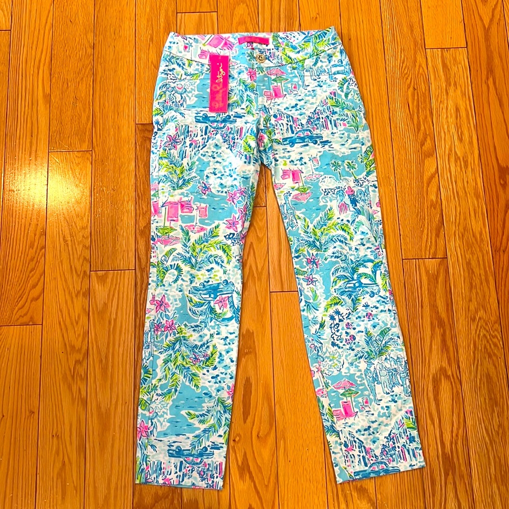 Lilly a Pulitzer Kelly Skinny Crop Pants